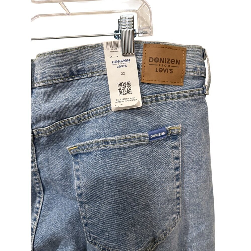 Denizen From Levis Womens Loose Straight Light Wash Jeans Size 22 NWT - Picture 5 of 5